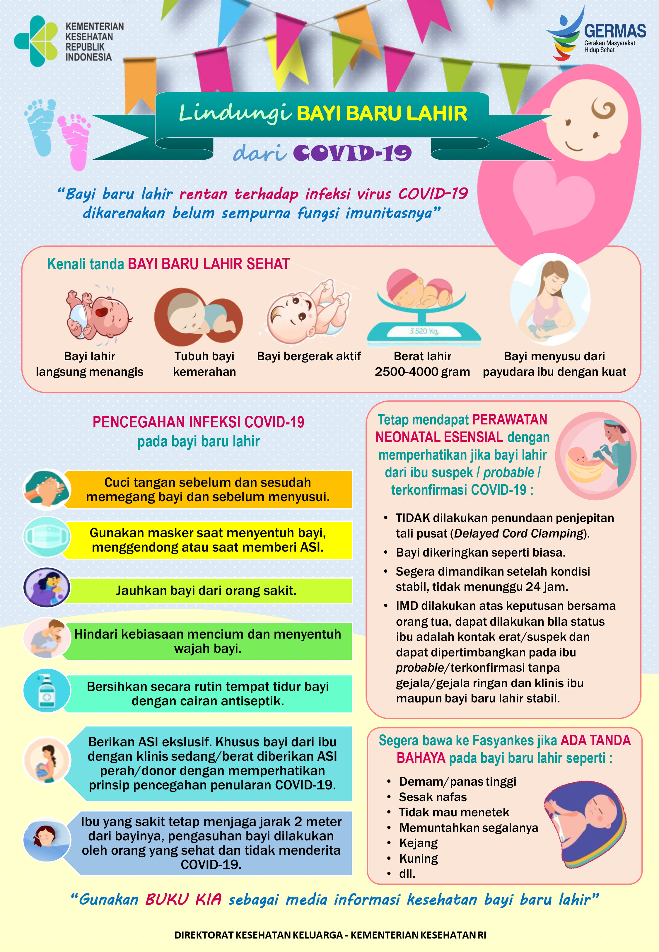 Simak Tips Bayi Lahir Dari Ibu Covid 